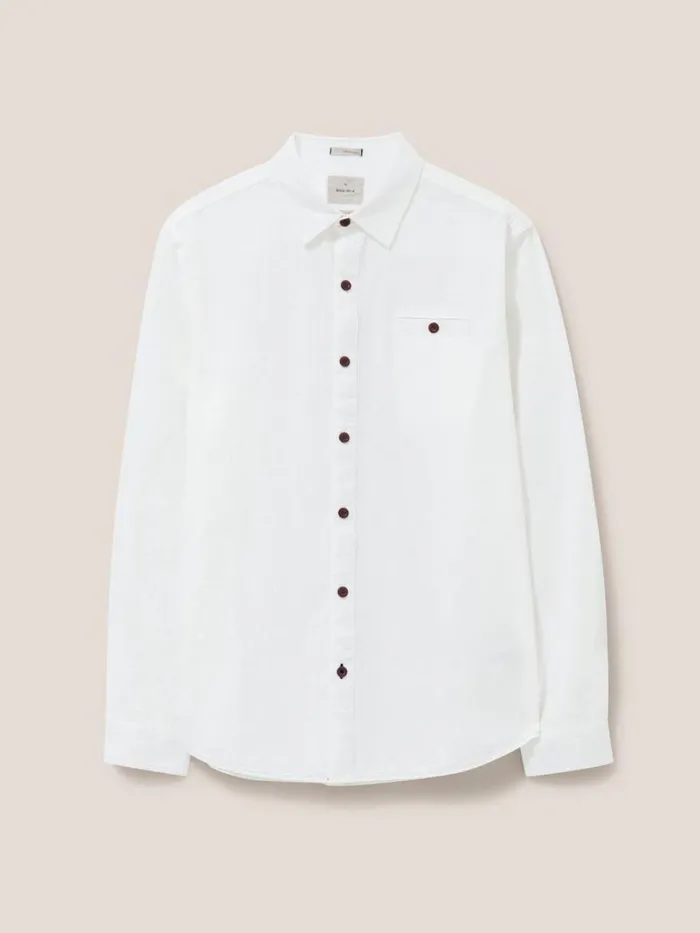 White Stuff SHIRTS Gaddesby Dobby Shirt White Multi 8211 Men White Stuff SHIRTS Gaddesby Dobby Shirt White Multi 8211 Men