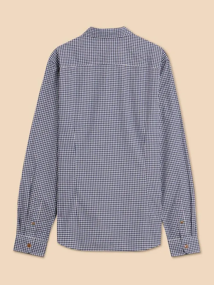White Stuff SHIRTS Gingham LS Shirt Navy Multi 8211 Men