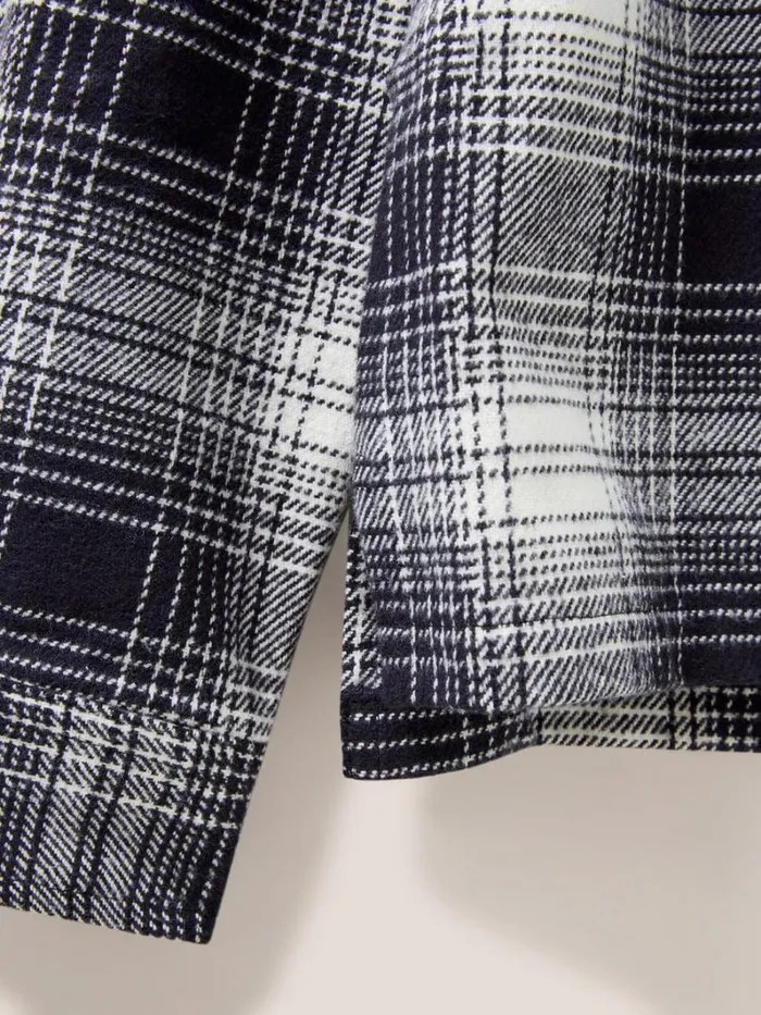 White Stuff SHIRTS Hixton Brushed Overshirt Pure Black 8211 Men