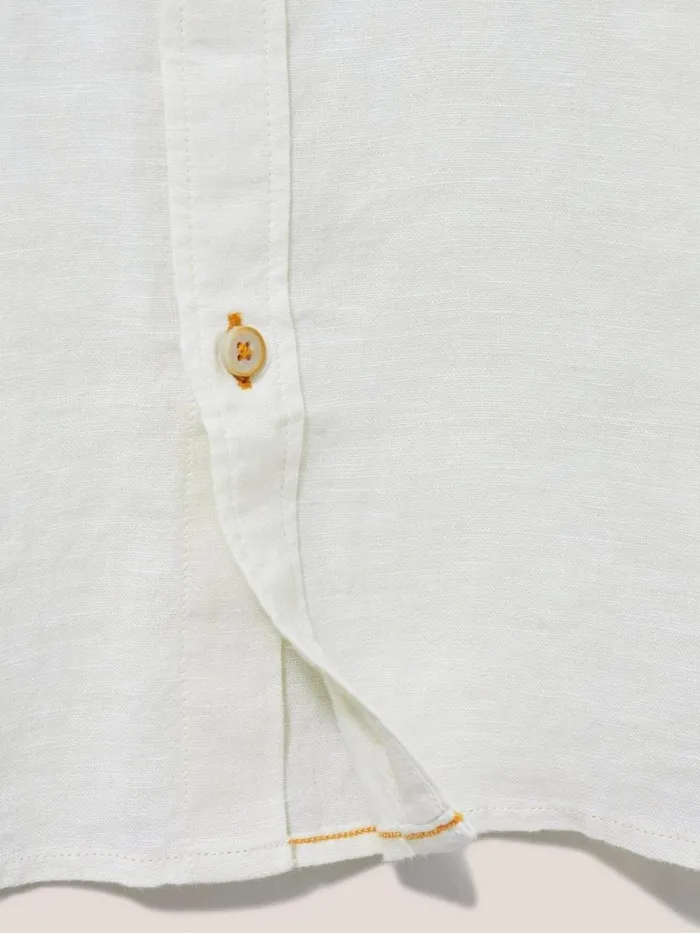 White Stuff SHIRTS Pembroke LS Linen Shirt Light Natural 8211 Men