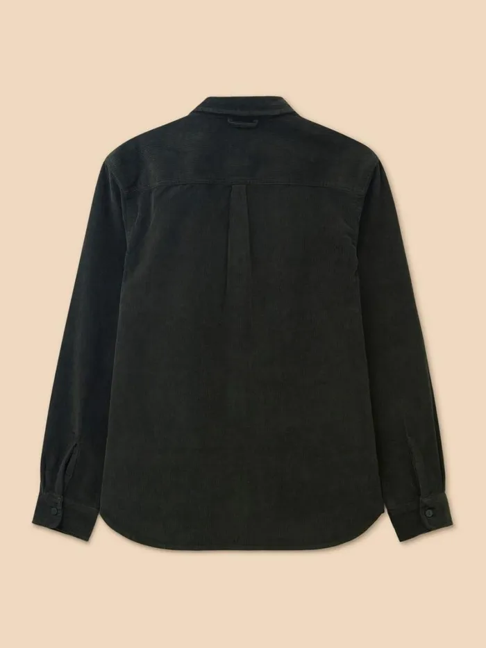 White Stuff SHIRTS Whitwick Cord Shirt Dark Green 8211 Men White Stuff SHIRTS Whitwick Cord Shirt Dark Green 8211 Men