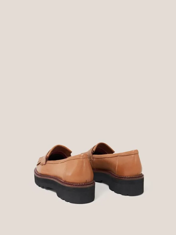 White Stuff SHOES Elva Chunky Leather Loafer Tan Multi 8211 Women White Stuff SHOES Elva Chunky Leather Loafer Tan Multi 8211 Women
