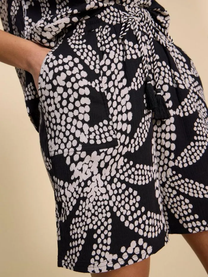 White Stuff SHORTS Bella Short Black Multi 8211 Women