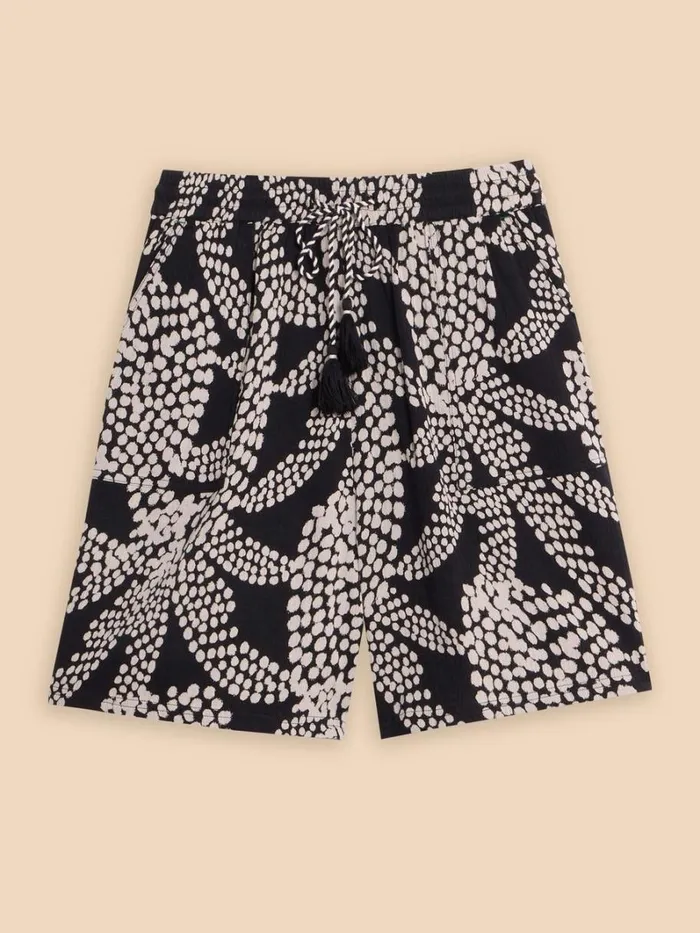 White Stuff SHORTS Bella Short Black Multi 8211 Women