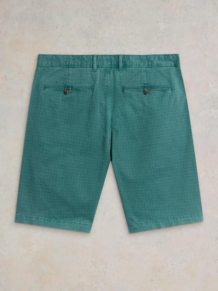 White Stuff SHORTS Ditsy Chino Short Teal Print 8211 Men White Stuff SHORTS Ditsy Chino Short Teal Print 8211 Men