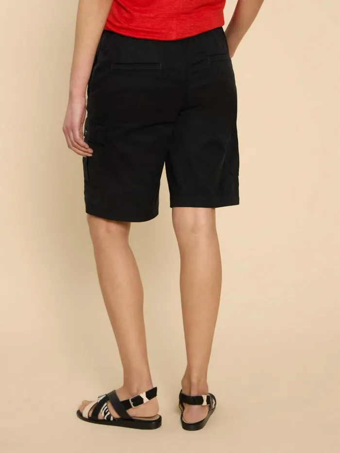 White Stuff SHORTS Everleigh Cargo Shorts Pure Black 8211 Women White Stuff SHORTS Everleigh Cargo Shorts Pure Black 8211 Women