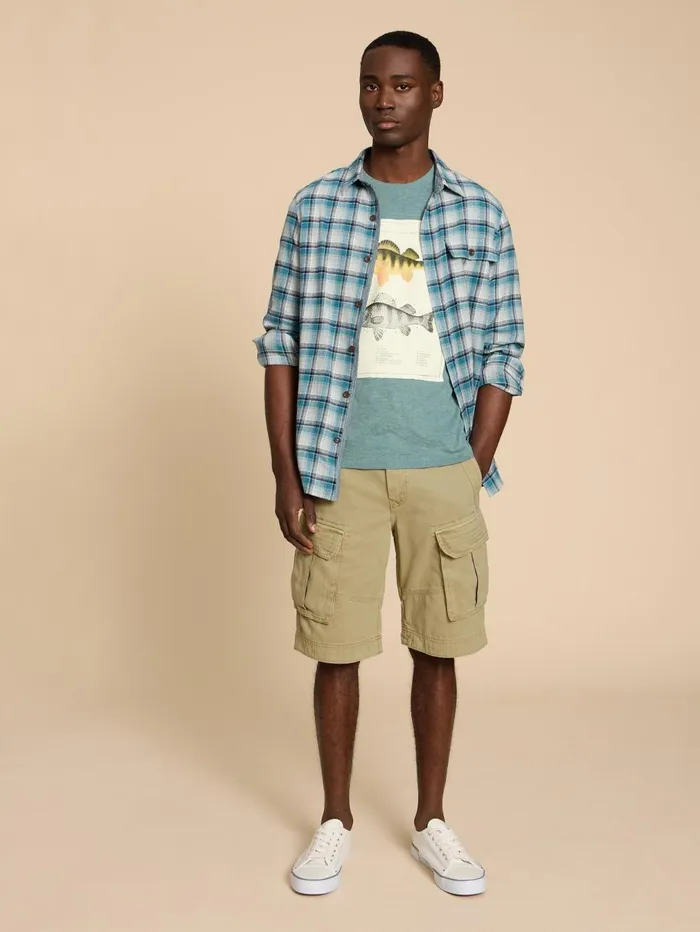 White Stuff SHORTS Halsall Organic Cargo Short Light Natural 8211 Men