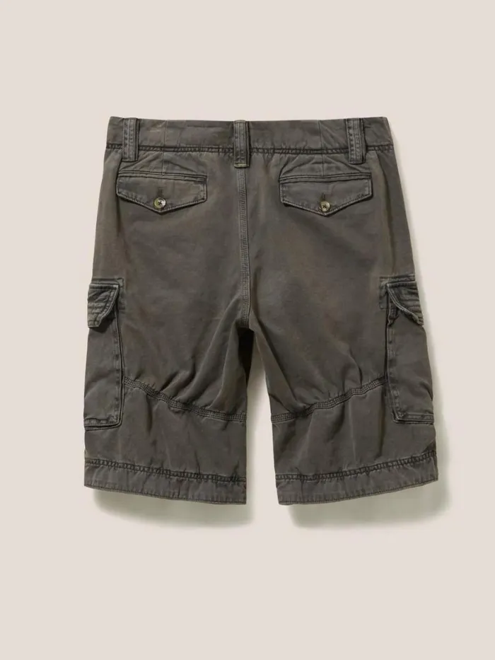 White Stuff SHORTS Halsall Organic Cargo Short Pure Black 8211 Men