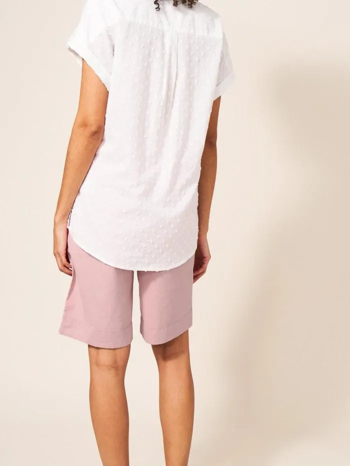 White Stuff SHORTS Hayley Organic Chino Shorts Mid Pink 8211 Women White Stuff SHORTS Hayley Organic Chino Shorts Mid Pink 8211 Women