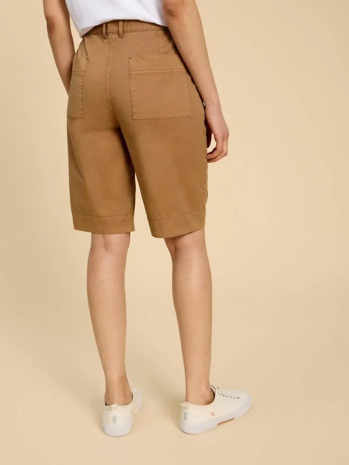 White Stuff SHORTS Hayley Organic Cotton Shorts Mid Tan 8211 Women White Stuff SHORTS Hayley Organic Cotton Shorts Mid Tan 8211 Women