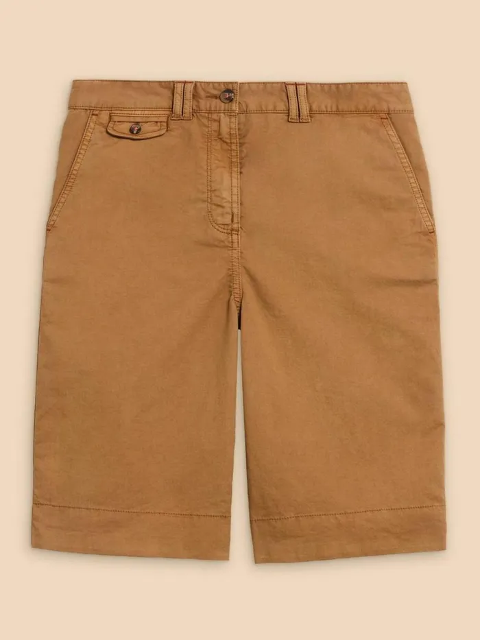 White Stuff SHORTS Hayley Organic Cotton Shorts Mid Tan 8211 Women White Stuff SHORTS Hayley Organic Cotton Shorts Mid Tan 8211 Women
