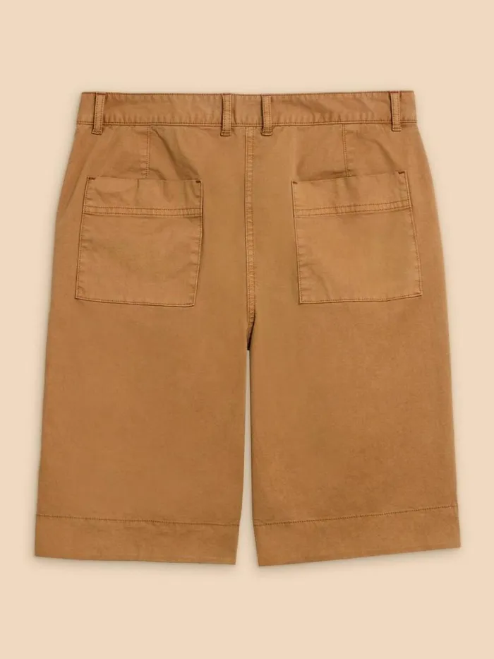 White Stuff SHORTS Hayley Organic Cotton Shorts Mid Tan 8211 Women White Stuff SHORTS Hayley Organic Cotton Shorts Mid Tan 8211 Women