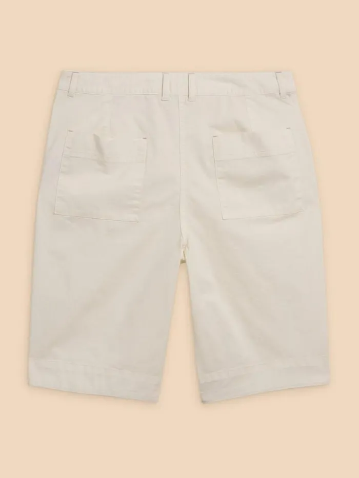 White Stuff SHORTS Hayley Organic Cotton Shorts Natural White 8211 Women White Stuff SHORTS Hayley Organic Cotton Shorts Natural White 8211 Women
