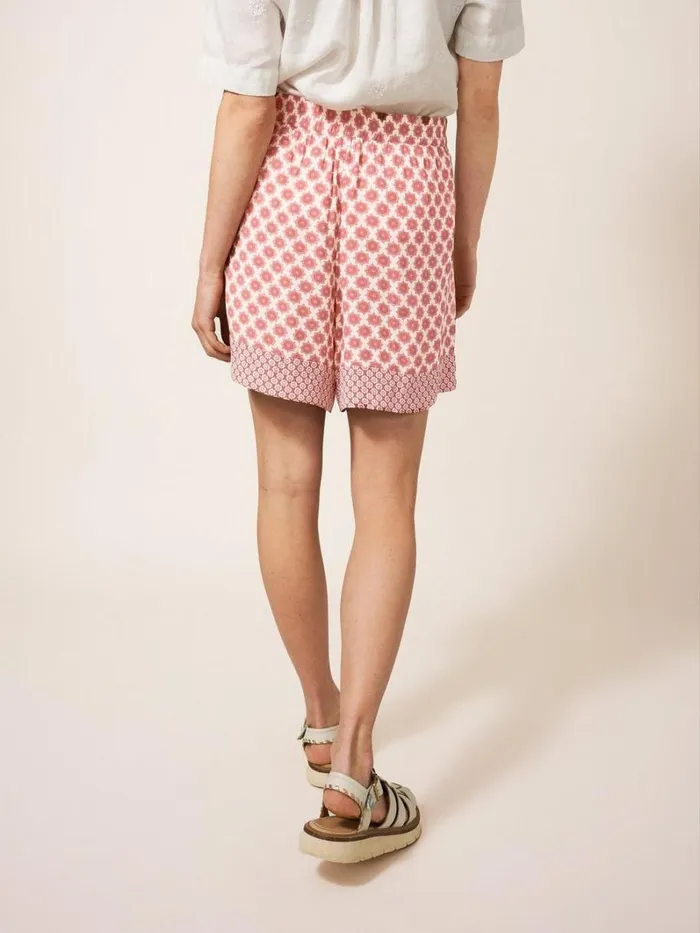 White Stuff SHORTS Matilda Crinkle Shorts Red Multi 8211 Women White Stuff SHORTS Matilda Crinkle Shorts Red Multi 8211 Women