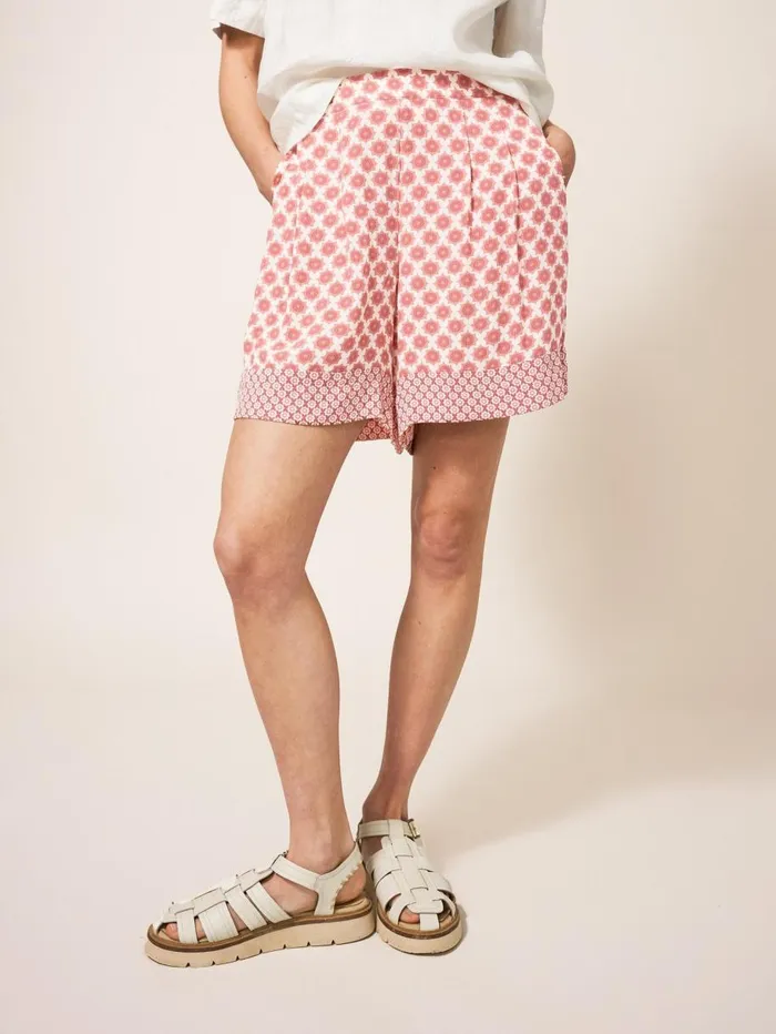 White Stuff SHORTS Matilda Crinkle Shorts Red Multi 8211 Women White Stuff SHORTS Matilda Crinkle Shorts Red Multi 8211 Women