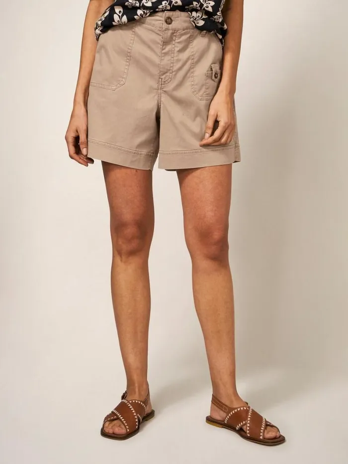 White Stuff SHORTS Mollie Combat Shorts Dark Natural 8211 Women