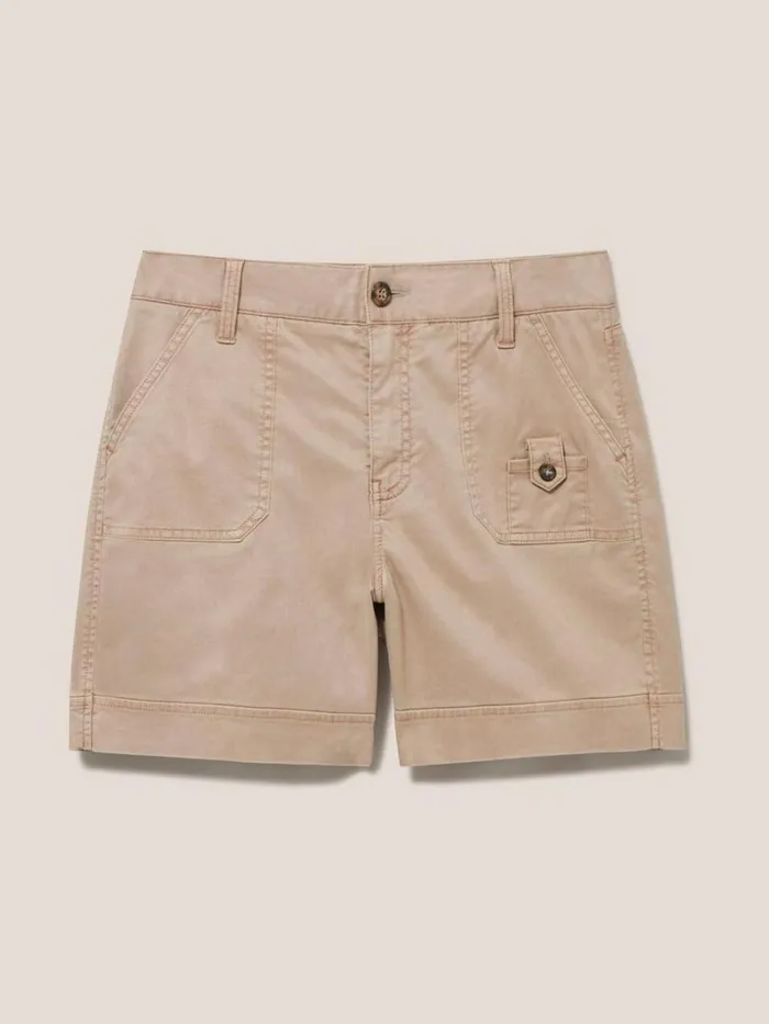 White Stuff SHORTS Mollie Combat Shorts Dark Natural 8211 Women