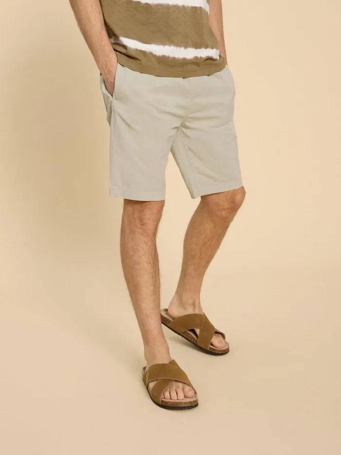 White Stuff SHORTS Palmer Drawstring Short Light Natural 8211 Men White Stuff SHORTS Palmer Drawstring Short Light Natural 8211 Men