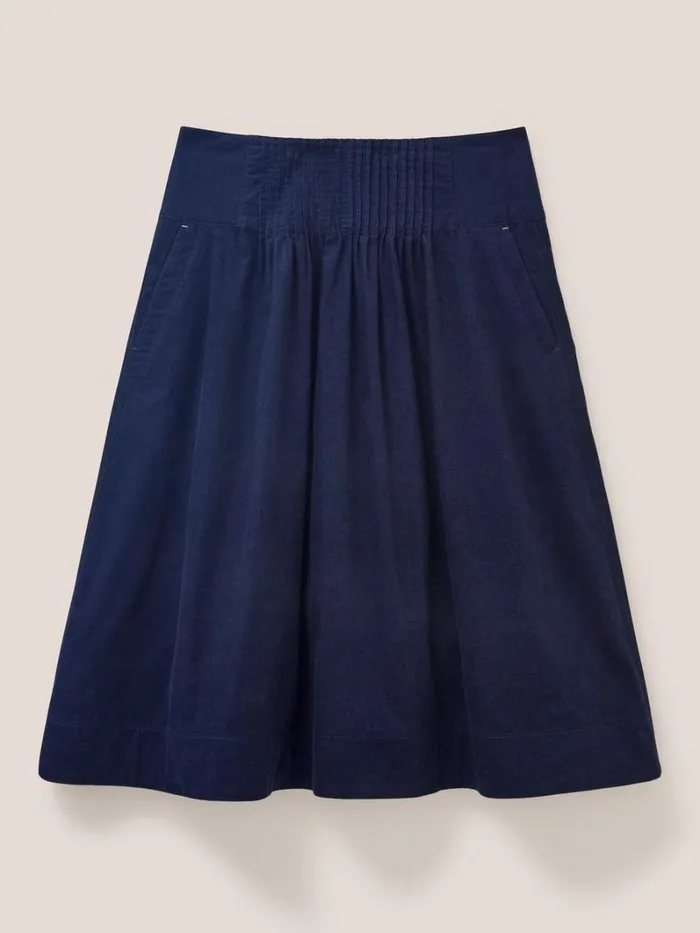 White Stuff SKIRTS Charlotte Cord Midi Skirt Dark Navy 8211 Women White Stuff SKIRTS Charlotte Cord Midi Skirt Dark Navy 8211 Women