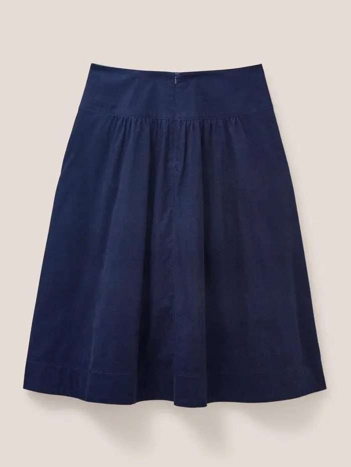 White Stuff SKIRTS Charlotte Cord Midi Skirt Dark Navy 8211 Women White Stuff SKIRTS Charlotte Cord Midi Skirt Dark Navy 8211 Women