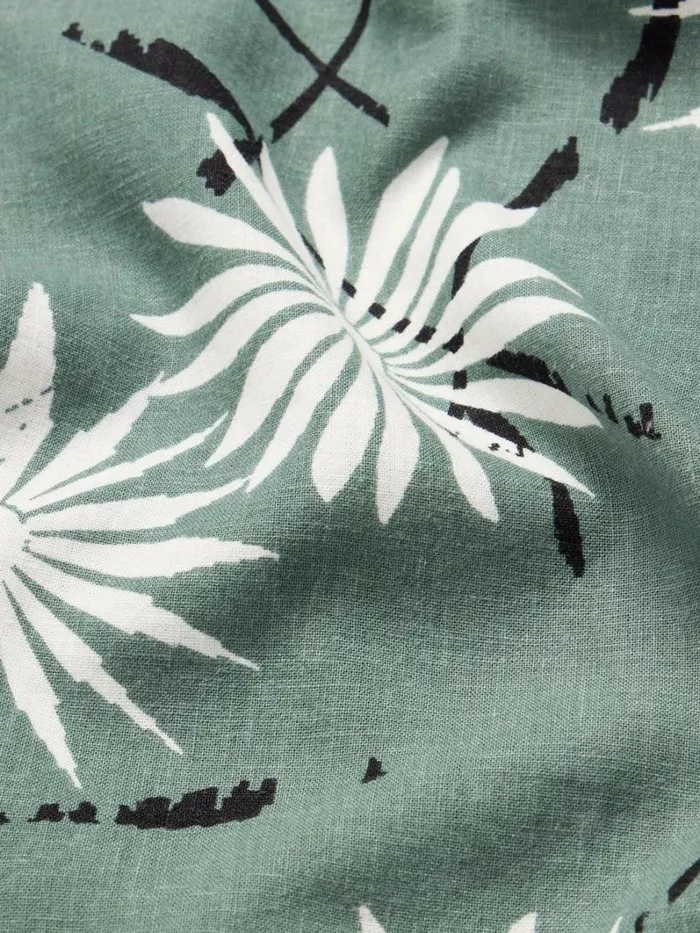 White Stuff SKIRTS Clemence Linen Blend Skirt Green Print 8211 Women White Stuff SKIRTS Clemence Linen Blend Skirt Green Print 8211 Women