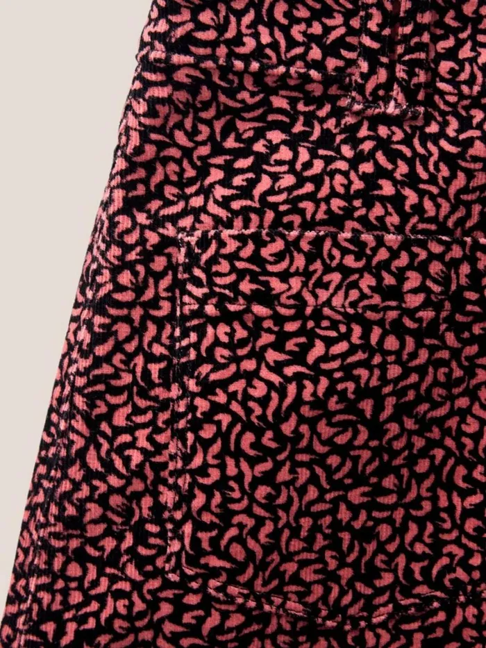 White Stuff SKIRTS Melody Organic Cord Skirt Pink Multi 8211 Women