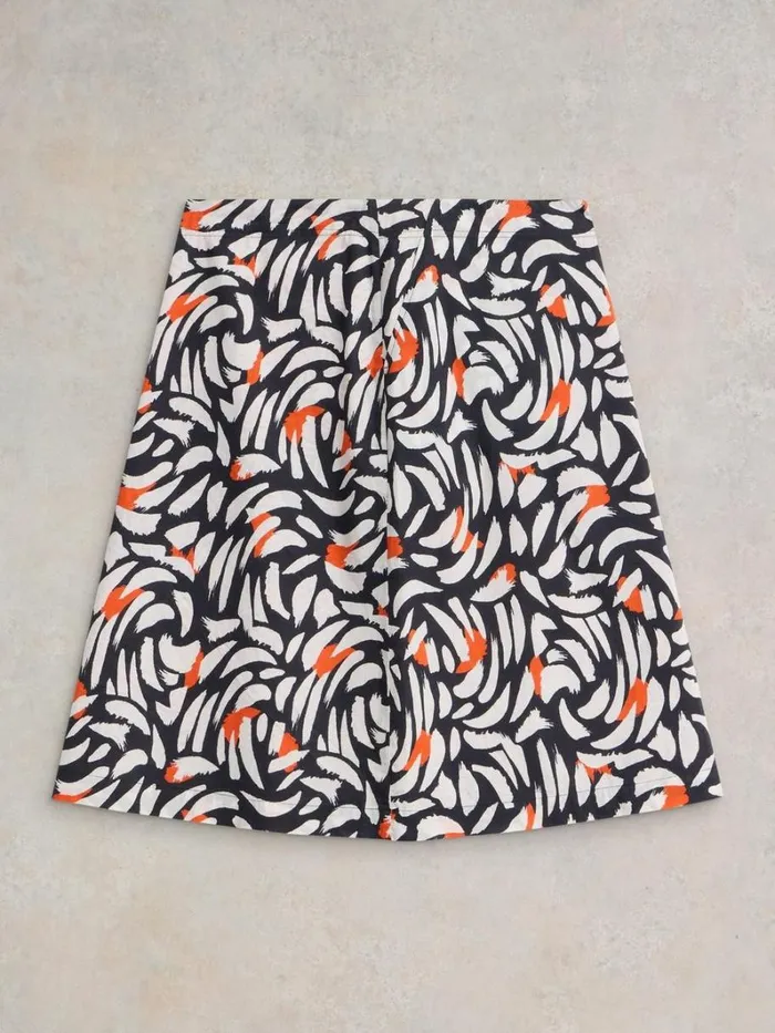White Stuff SKIRTS Nell Reversible Skirt Black Print 8211 Women