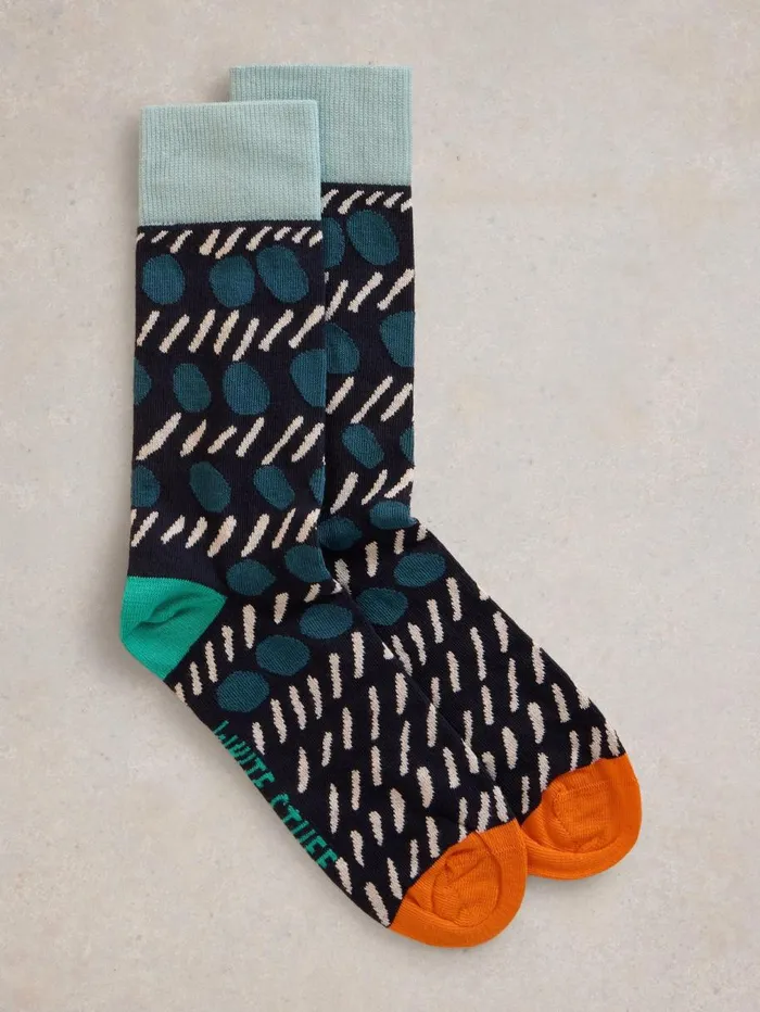 White Stuff SOCKS Dash And Dot Ankle Sock Navy Multi 8211 Men White Stuff SOCKS Dash And Dot Ankle Sock Navy Multi 8211 Men