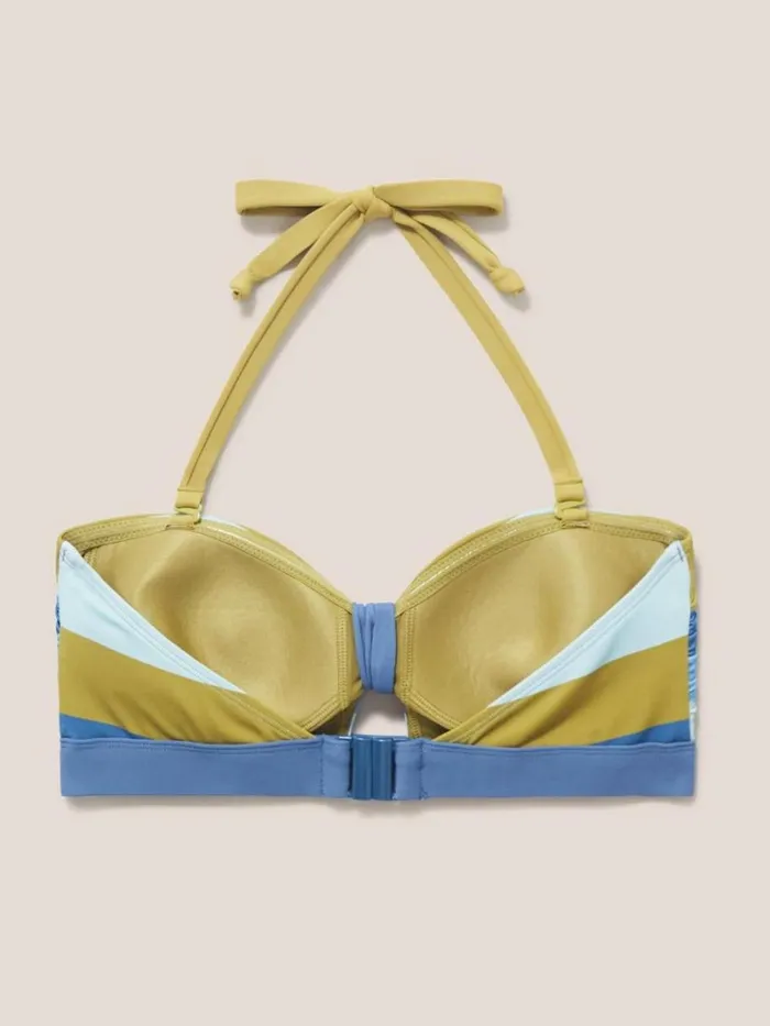 White Stuff SWIMWEAR Belle Bandeau Bikini Top Blue Multi 8211 Women White Stuff SWIMWEAR Belle Bandeau Bikini Top Blue Multi 8211 Women