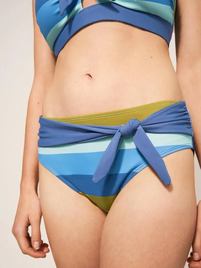 White Stuff SWIMWEAR Belle High Leg Bikini Bottom Blue Multi 8211 Women White Stuff SWIMWEAR Belle High Leg Bikini Bottom Blue Multi 8211 Women
