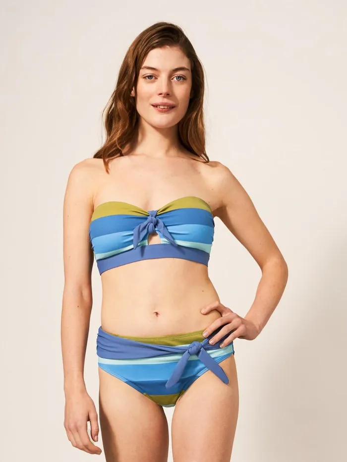 White Stuff SWIMWEAR Belle High Leg Bikini Bottom Blue Multi 8211 Women White Stuff SWIMWEAR Belle High Leg Bikini Bottom Blue Multi 8211 Women