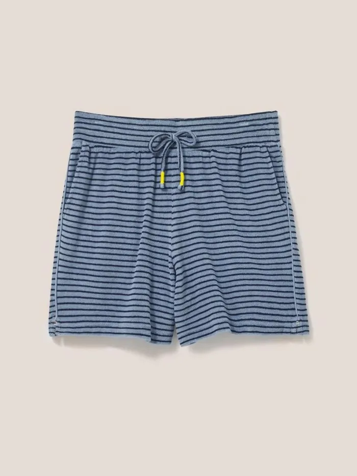 White Stuff SWIMWEAR Sabrina Towelling Short Blue Print 8211 Women