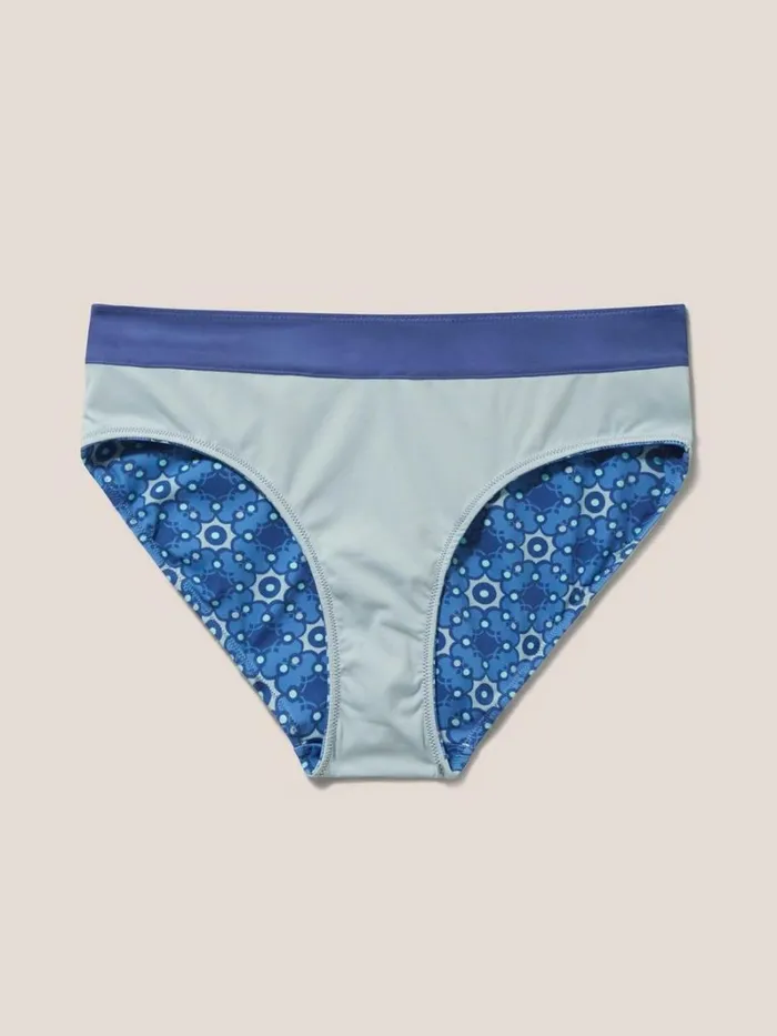 White Stuff SWIMWEAR Sofia Reversible Bikini Bottom Blue Multi 8211 Women White Stuff SWIMWEAR Sofia Reversible Bikini Bottom Blue Multi 8211 Women