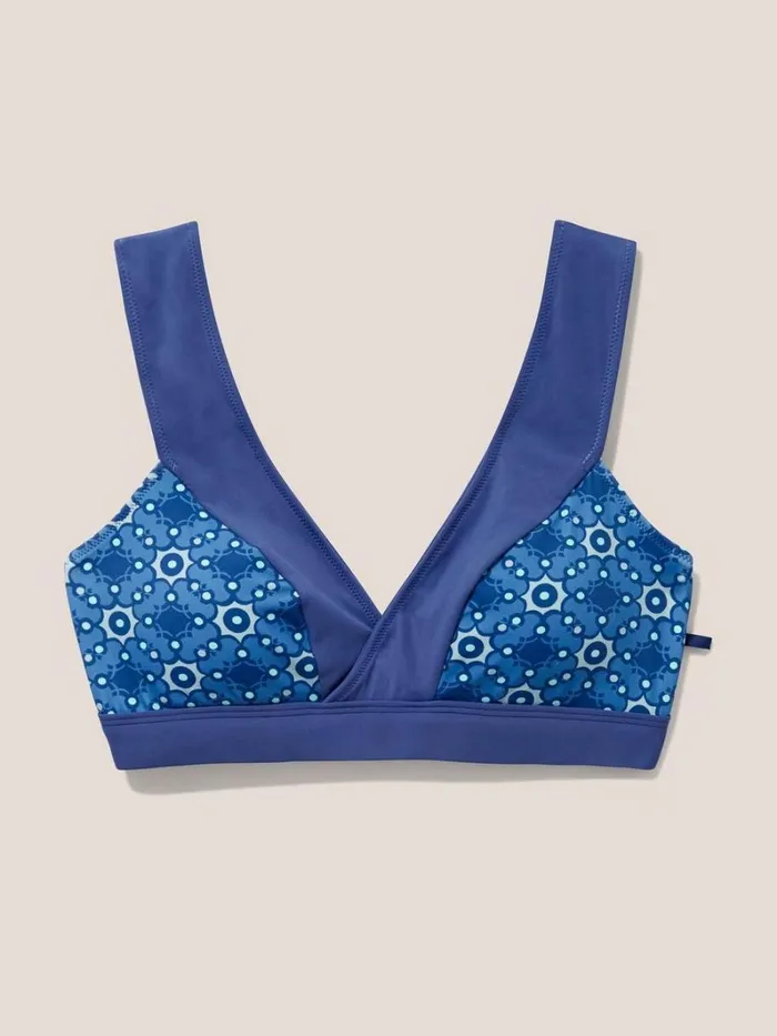 White Stuff SWIMWEAR Sofia Reversible Bikini Top Blue Multi 8211 Women White Stuff SWIMWEAR Sofia Reversible Bikini Top Blue Multi 8211 Women
