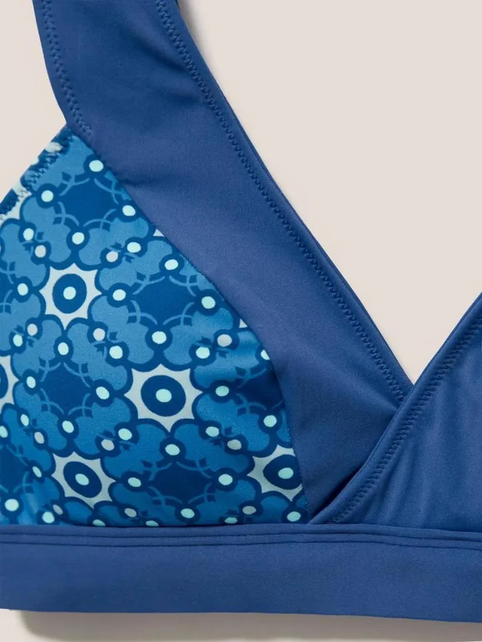 White Stuff SWIMWEAR Sofia Reversible Bikini Top Blue Multi 8211 Women White Stuff SWIMWEAR Sofia Reversible Bikini Top Blue Multi 8211 Women