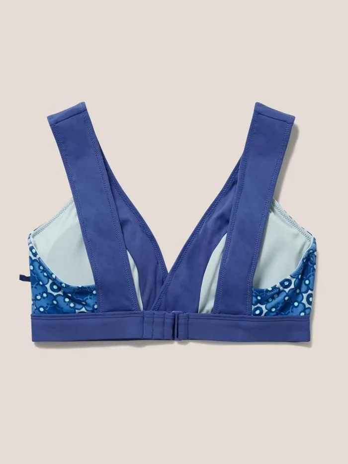 White Stuff SWIMWEAR Sofia Reversible Bikini Top Blue Multi 8211 Women White Stuff SWIMWEAR Sofia Reversible Bikini Top Blue Multi 8211 Women