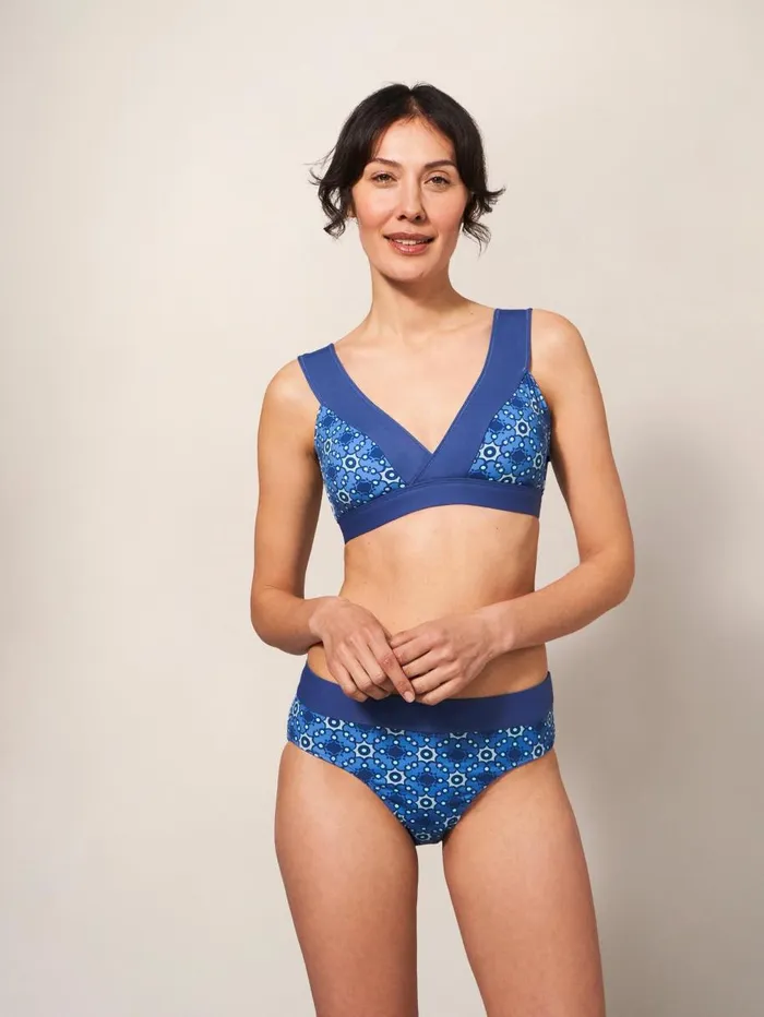 White Stuff SWIMWEAR Sofia Reversible Bikini Top Blue Multi 8211 Women White Stuff SWIMWEAR Sofia Reversible Bikini Top Blue Multi 8211 Women