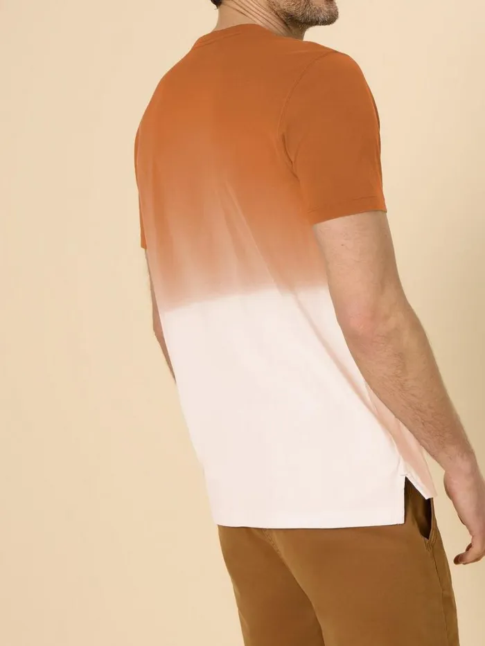 White Stuff TSHIRTS Abersoch Dip Dye SS Tee Orange Multi 8211 Men White Stuff TSHIRTS Abersoch Dip Dye SS Tee Orange Multi 8211 Men