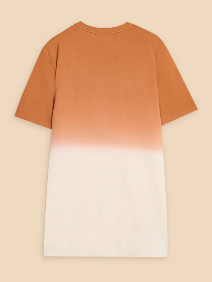 White Stuff TSHIRTS Abersoch Dip Dye SS Tee Orange Multi 8211 Men White Stuff TSHIRTS Abersoch Dip Dye SS Tee Orange Multi 8211 Men