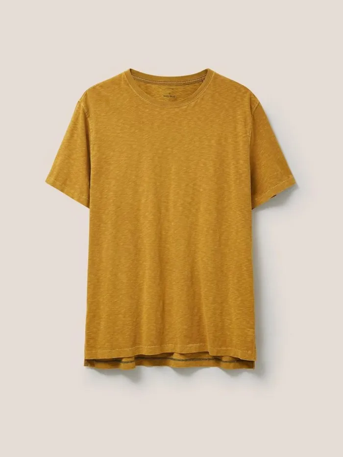 White Stuff TSHIRTS Abersoch Short Sleeve Tee Deep Yellow 8211 Men White Stuff TSHIRTS Abersoch Short Sleeve Tee Deep Yellow 8211 Men
