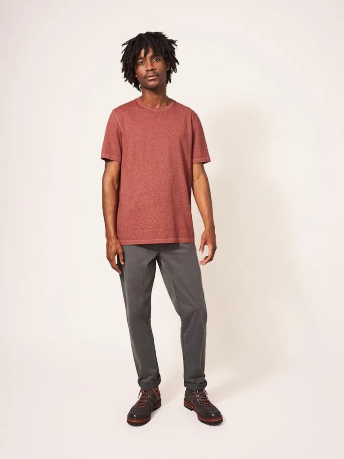 White Stuff TSHIRTS Abersoch Short Sleeve Tee Mid Red 8211 Men