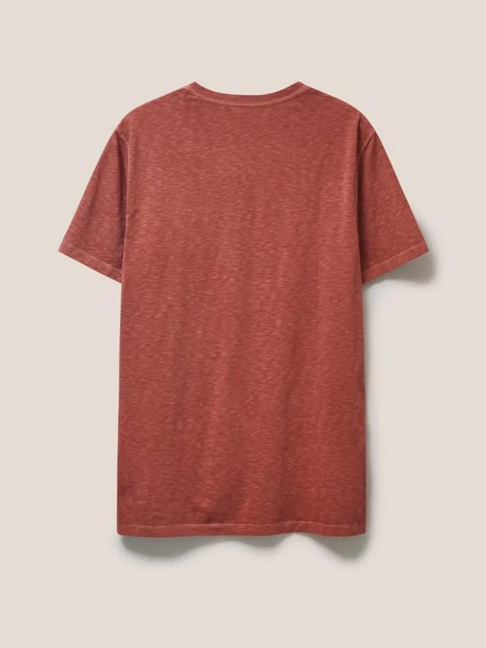 White Stuff TSHIRTS Abersoch Short Sleeve Tee Mid Red 8211 Men White Stuff TSHIRTS Abersoch Short Sleeve Tee Mid Red 8211 Men