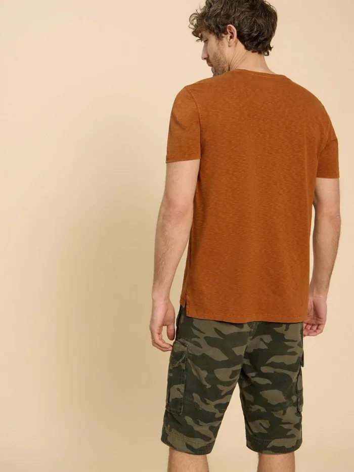 White Stuff TSHIRTS Abersoch Short Sleeve Tee Mid Tan 8211 Men