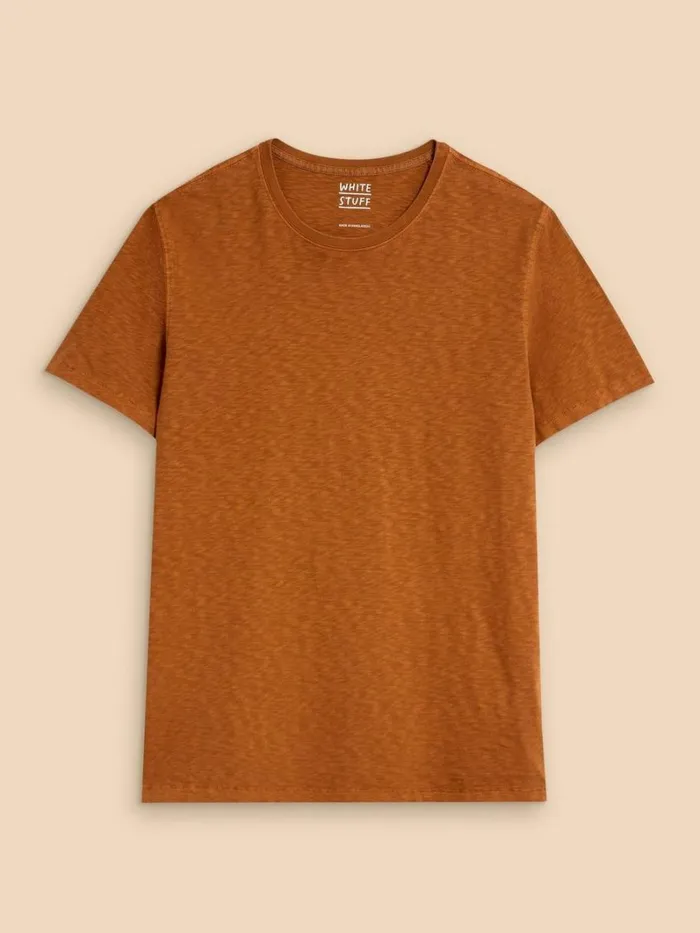 White Stuff TSHIRTS Abersoch Short Sleeve Tee Mid Tan 8211 Men White Stuff TSHIRTS Abersoch Short Sleeve Tee Mid Tan 8211 Men