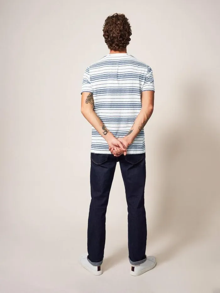 White Stuff TSHIRTS Abersoch Stripe SS Tee Natural White 8211 Men White Stuff TSHIRTS Abersoch Stripe SS Tee Natural White 8211 Men