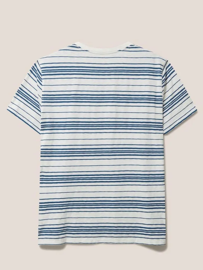 White Stuff TSHIRTS Abersoch Stripe SS Tee Natural White 8211 Men White Stuff TSHIRTS Abersoch Stripe SS Tee Natural White 8211 Men
