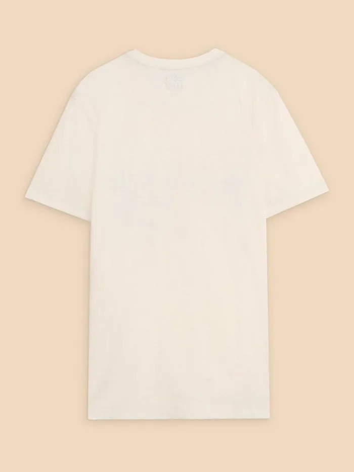 White Stuff TSHIRTS Morocco Graphic Tee White Print 8211 Men White Stuff TSHIRTS Morocco Graphic Tee White Print 8211 Men