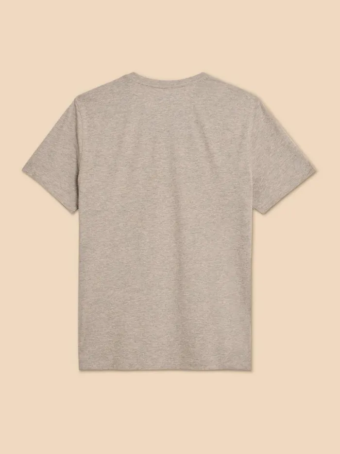 White Stuff TSHIRTS Scaling Waves Graphic Tee Grey Print 8211 Men White Stuff TSHIRTS Scaling Waves Graphic Tee Grey Print 8211 Men