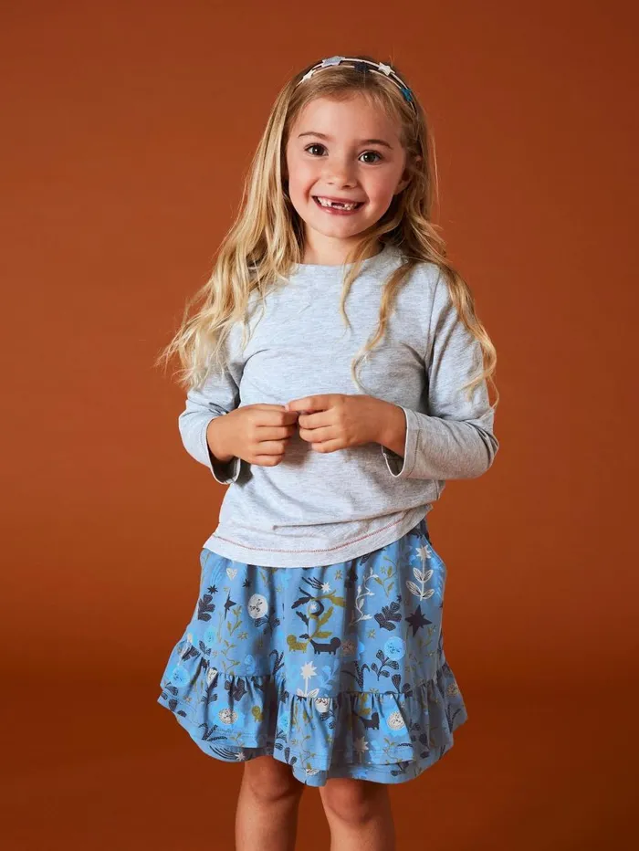 White Stuff TOPS Abbey Long Sleeve T Shirt Grey Marl 8211 Kids White Stuff TOPS Abbey Long Sleeve T Shirt Grey Marl 8211 Kids
