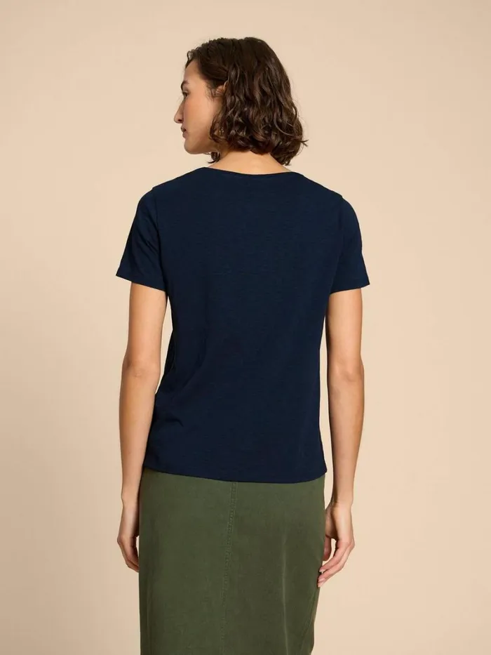 White Stuff TOPS and TEES ABBIE TEE Dark Navy 8211 Women White Stuff TOPS and TEES ABBIE TEE Dark Navy 8211 Women